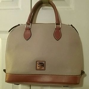 Dooney and Bourke  color oyster satchel